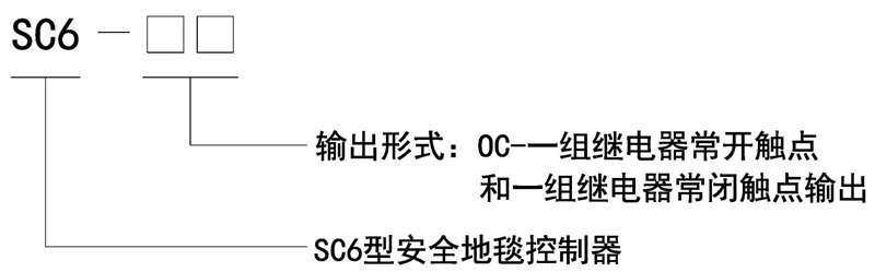 SC6安全地毯控制器规格型号